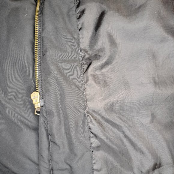 Banana Republic Hooded Long Puffer Jacket Coat Size Large - Picture 11 of 11